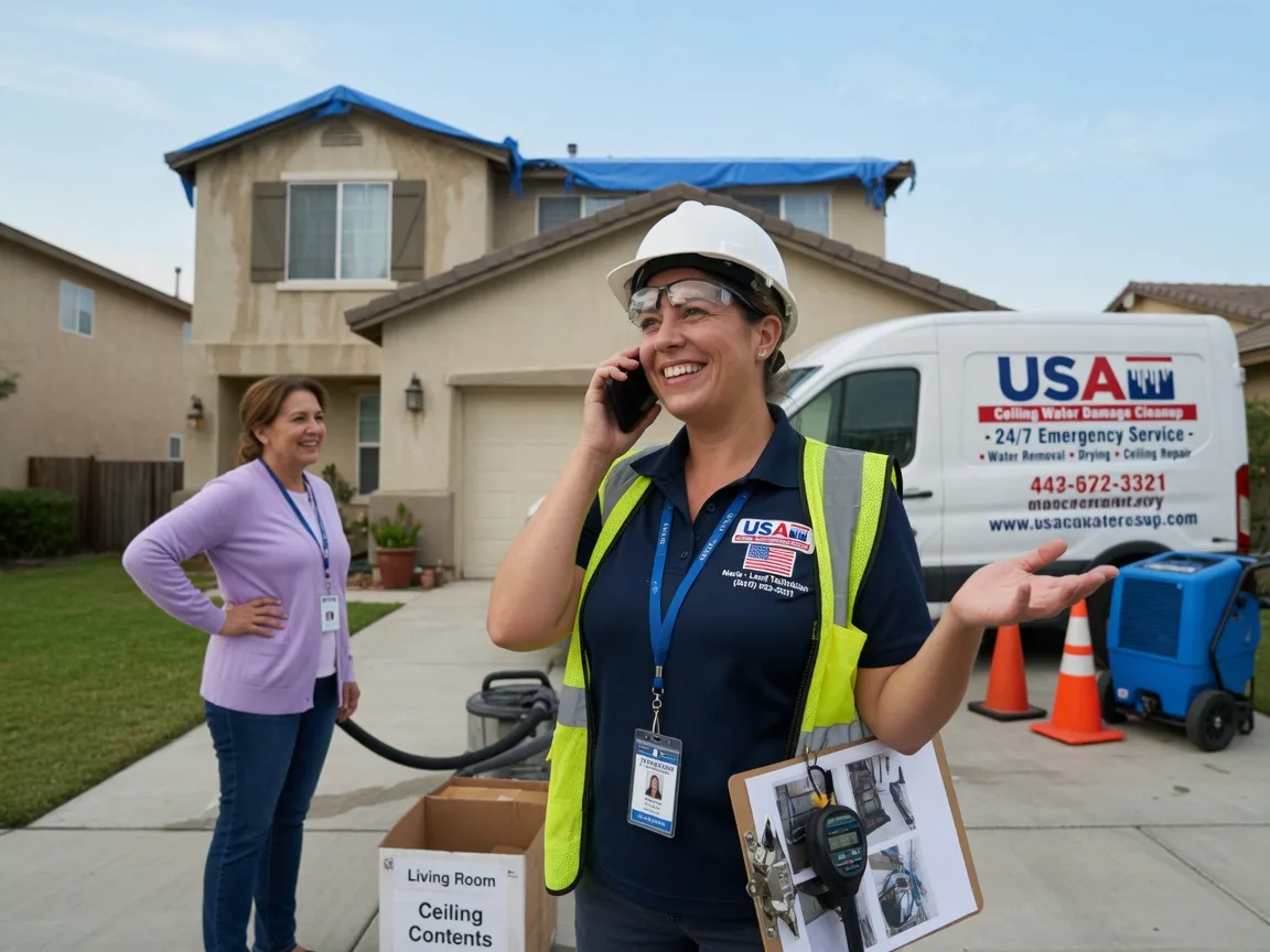 Ceiling Water Damage Restoration Tony, WI FAQs
